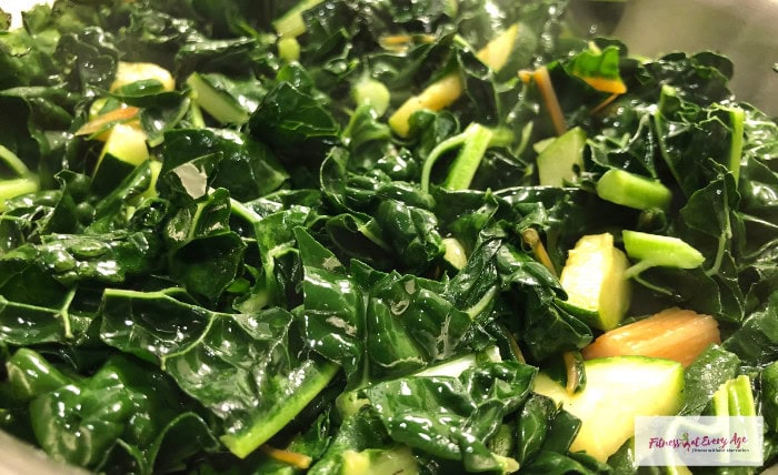 Sautéing Leafy Greens
