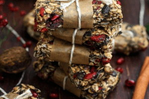 Healthy Chewy No Bake Granola Bars, chia seeds food