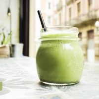 Orange Wheatgrass Smoothie