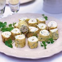Miniature Omelettes with Ricotta