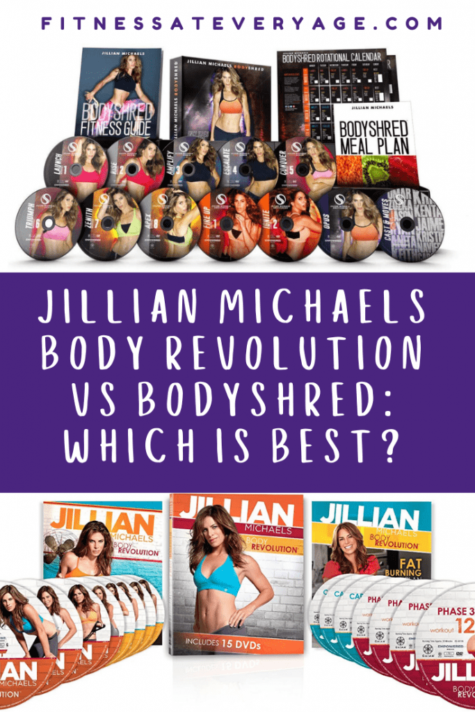 Jillian Michaels Body Revolution vs Bodyshred, which is best