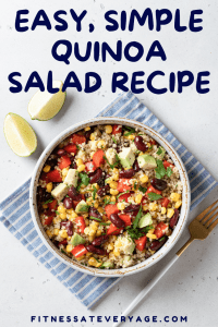Easy, Simple Quinoa Salad Recipe