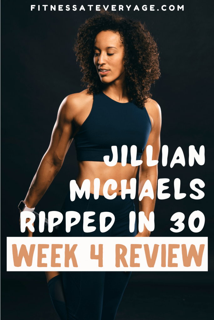 Jillian Michaels Ripped in 30 Week 4