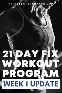 21 Day Fix Workout Program Week 1 Update