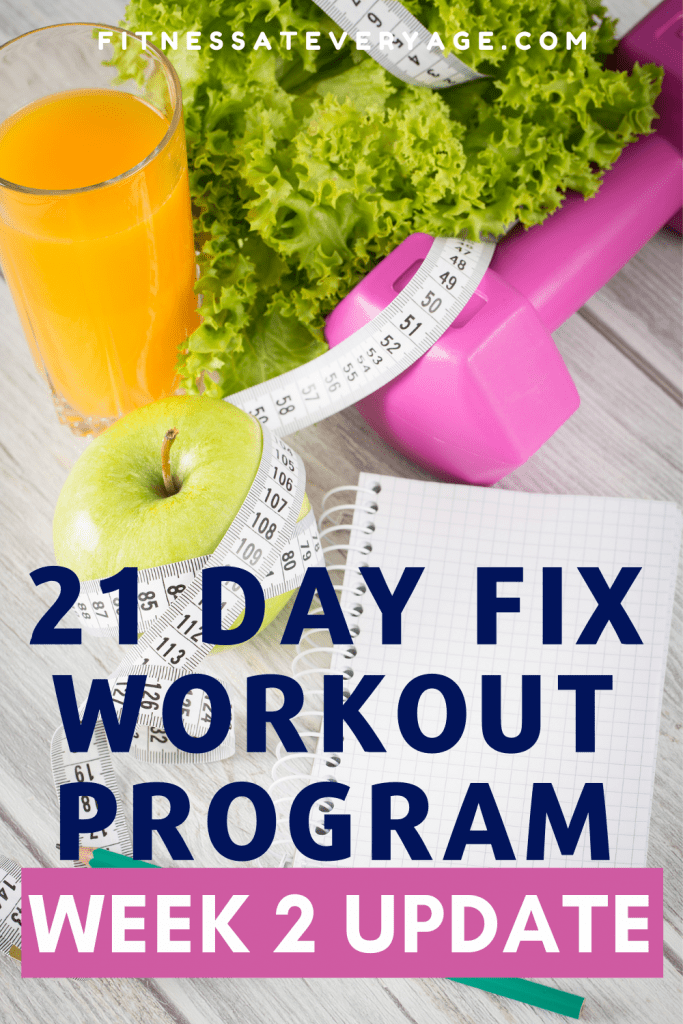 21 Day Fix Workout Week 2 Review