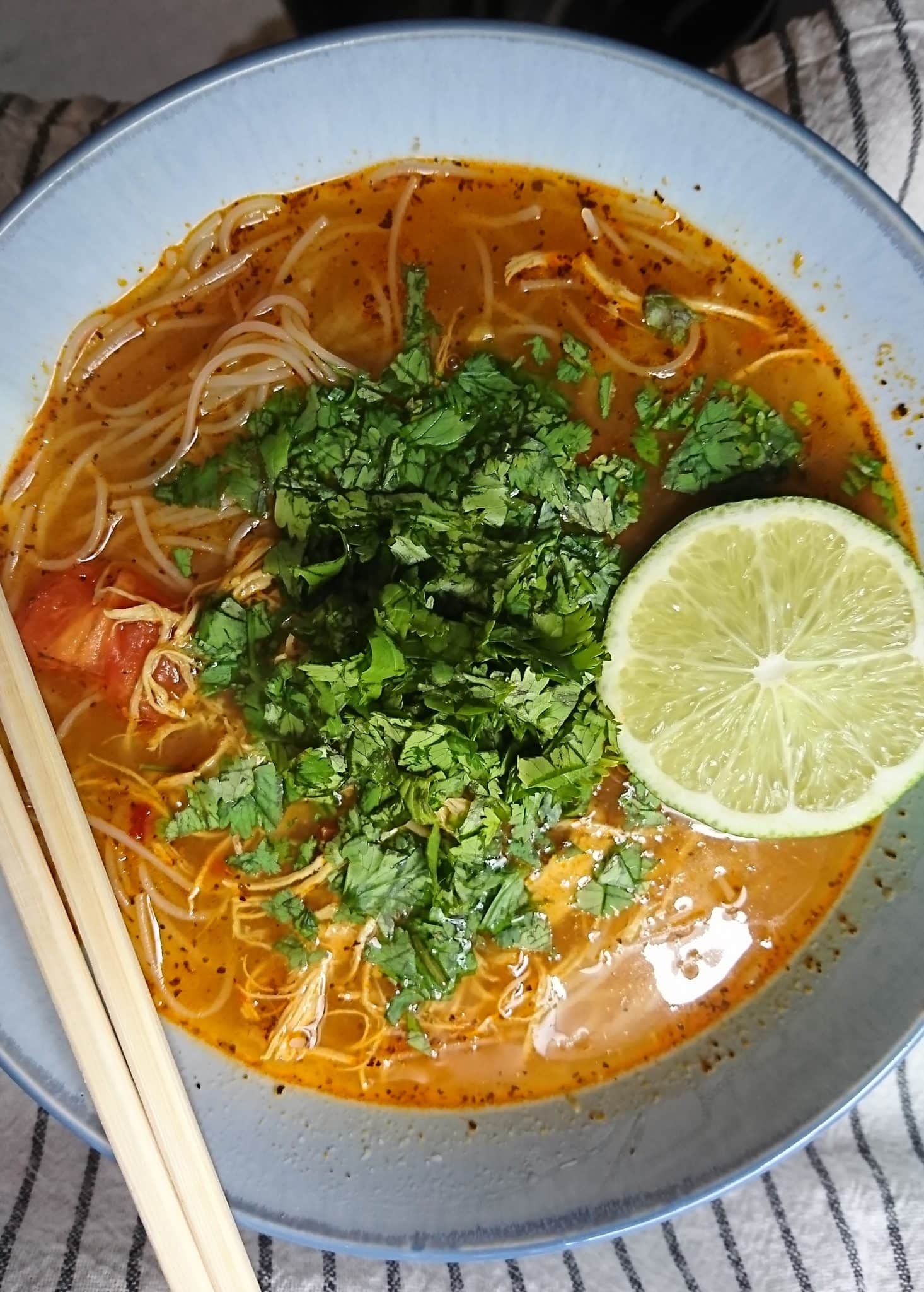 Tom Yum Noodle Soup Fitness at Every Age