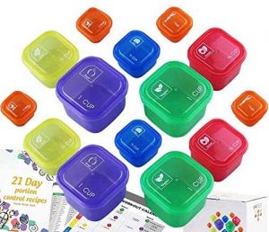 21 Day Fix Color Coded Containers