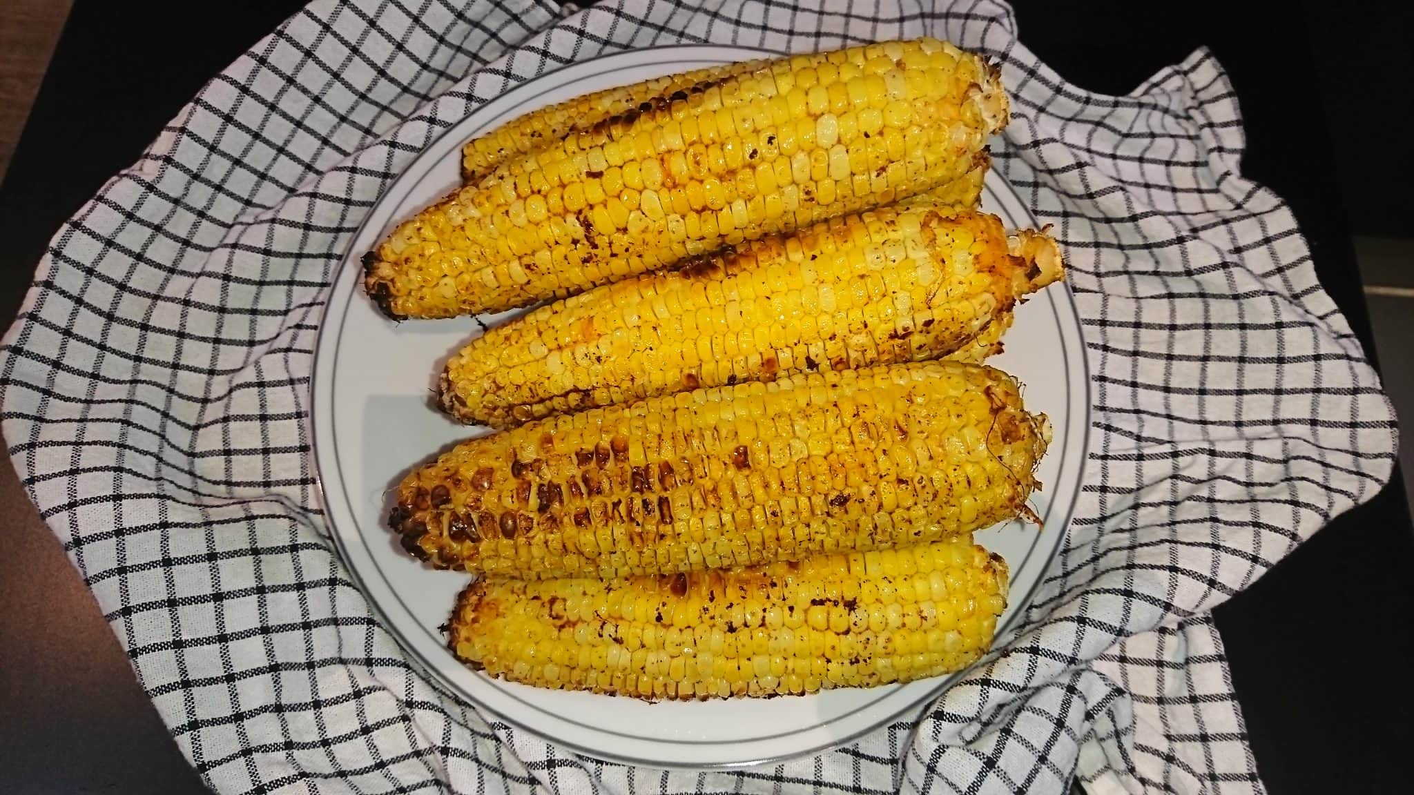 Oven Roasted Corn on the Cob