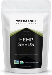 Terrasoul Superfoods Raw Hulled Hemp Seeds