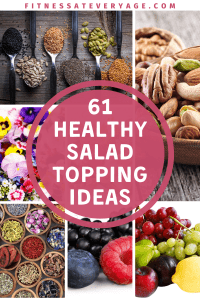 61 Healthy Salad Topping Ideas