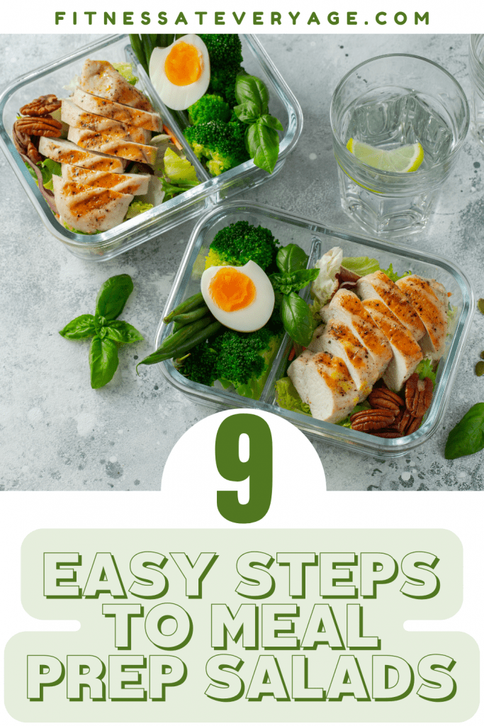 9 Easy Steps to Meal Prep Salads